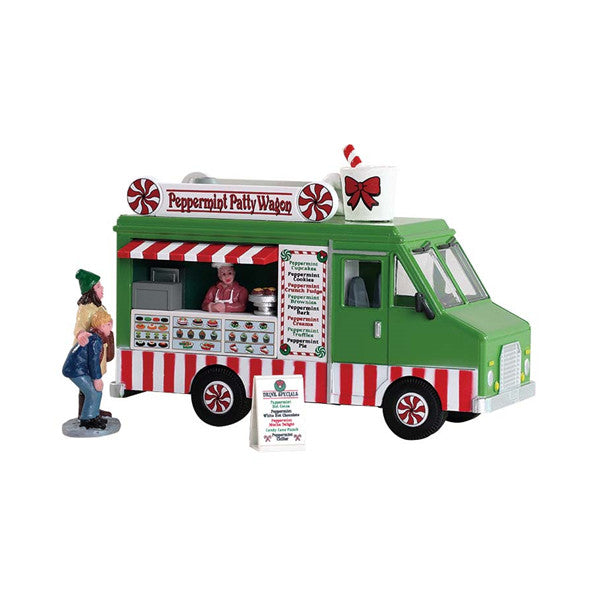 LEMAX Peppermint Food Truck, set of 3 #83364